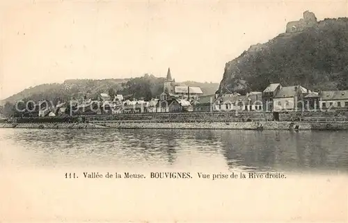 AK / Ansichtskarte Bouvignes sur Meuse Panorama Bouvignes sur Meuse