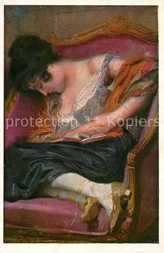 AK / Ansichtskarte Frauen K?nstlerkarte  