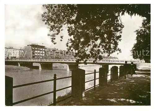 AK / Ansichtskarte Prerau_Tschechien Ufer der Betschwa Prerau Tschechien