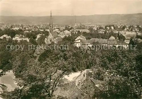 AK / Ansichtskarte Teplice Celkovy pohled v pozadi hreben Krusnych hor Teplice