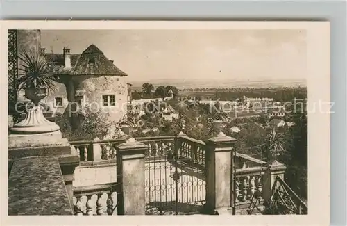 AK / Ansichtskarte Opotschno_Opocno Panorama Blick vom Schloss 