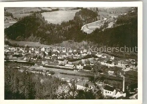 AK / Ansichtskarte Hannsdorf Panorama Blick nach Heinzendorf Hannsdorf