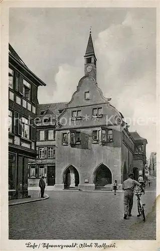 AK / Ansichtskarte Lahr_Baden Altes Rathaus Lahr_Baden
