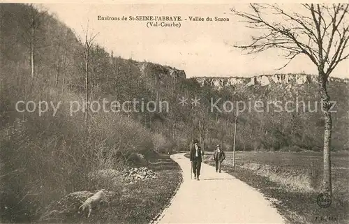 AK / Ansichtskarte Saint Seine l_Abbaye Vallee du Suzon Saint Seine l Abbaye