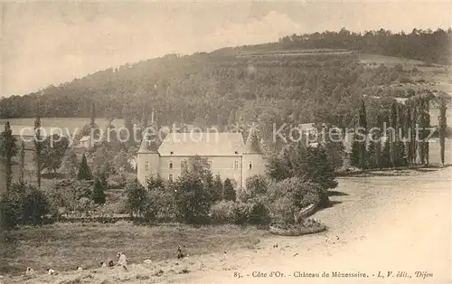 AK / Ansichtskarte Dijon_Cote_d_Or Chateau de Menessaire Dijon_Cote_d_Or