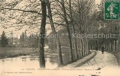 AK / Ansichtskarte Chatillon sur Seine Promenade de la Douix Chatillon sur Seine