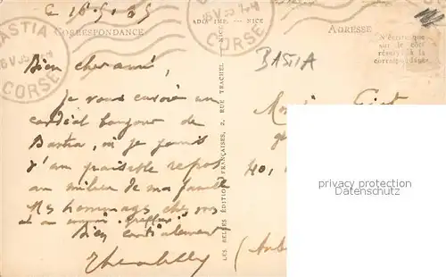 AK / Ansichtskarte Bastia Cathedrale vue de Marche Bastia