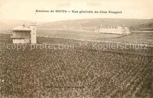 AK / Ansichtskarte Nuits Saint Georges Panorama Clos Vougeot Nuits Saint Georges