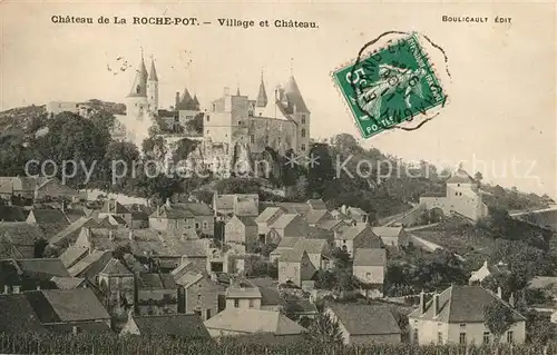 AK / Ansichtskarte Rochepot_La Chateau Village  Rochepot_La