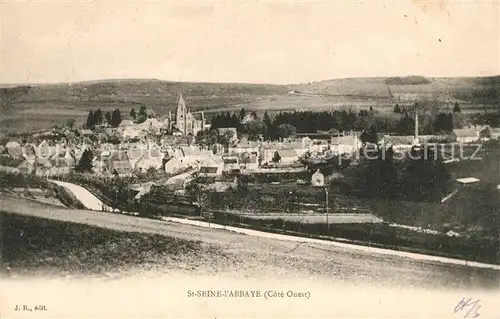 AK / Ansichtskarte Saint Seine l_Abbaye Panorama Saint Seine l Abbaye
