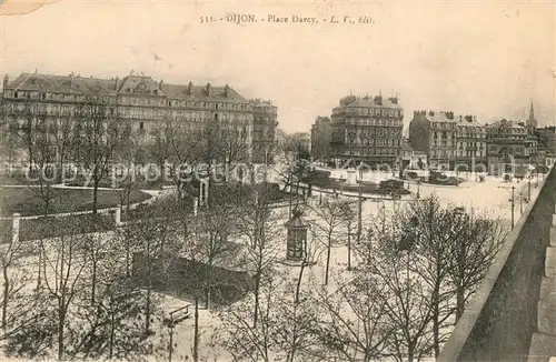 AK / Ansichtskarte Dijon_Cote_d_Or Place Darcy Dijon_Cote_d_Or