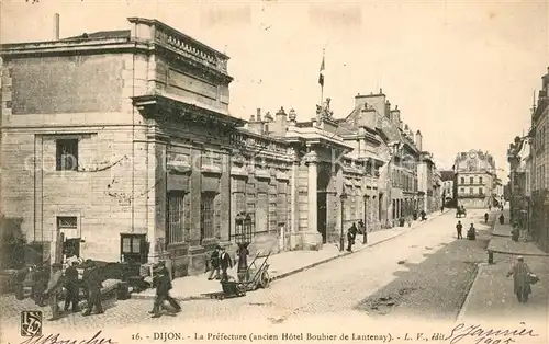 AK / Ansichtskarte Dijon_Cote_d_Or Prefecture Hotel Bonhier de Lantenay Dijon_Cote_d_Or