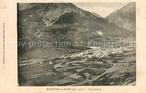 AK / Ansichtskarte Monetier les Bains_Le Panorama Monetier les Bains_Le
