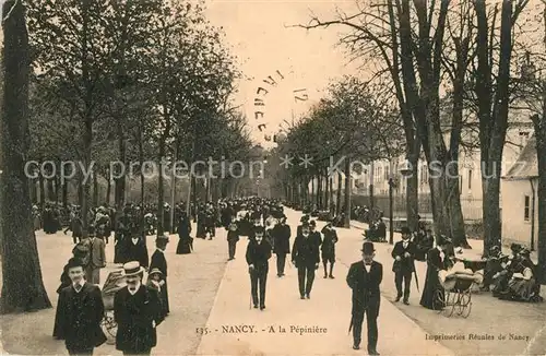AK / Ansichtskarte Nancy_Lothringen Pepiniere Nancy Lothringen