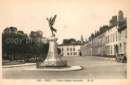 AK / Ansichtskarte Toul_Meurthe et Moselle_Lothringen Cours Alsace Lorraine Toul_Meurthe et Moselle