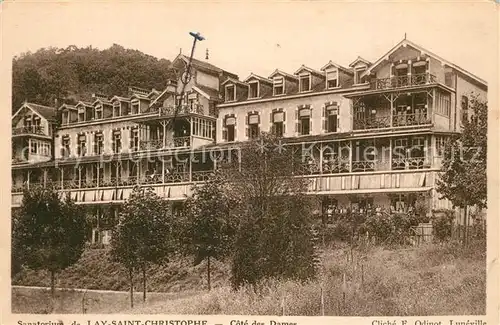 AK / Ansichtskarte Lay Saint Christophe Sanatorium Lay Saint Christophe