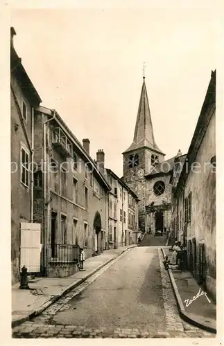 AK / Ansichtskarte Foug Rue de l Eglise Foug