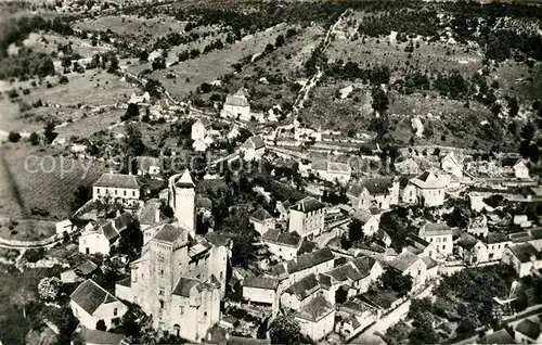 AK / Ansichtskarte Salvagnac Cajarc Fliegeraufnahme Salvagnac Cajarc