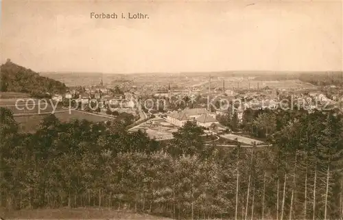 AK / Ansichtskarte Forbach_Lothringen Panorama Forbach Lothringen