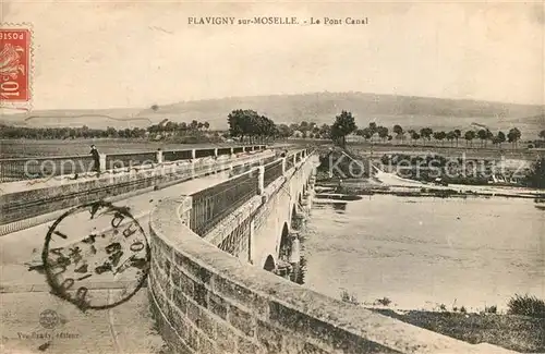 AK / Ansichtskarte Flavigny sur Moselle Pont Canal Flavigny sur Moselle