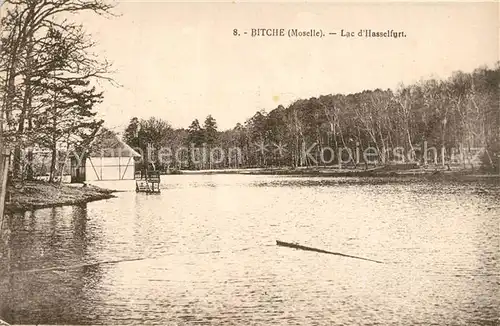 AK / Ansichtskarte Bitche_Moselle Lac d Hasselfurt Bitche_Moselle