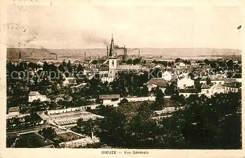 AK / Ansichtskarte Dieuze Panorama Dieuze