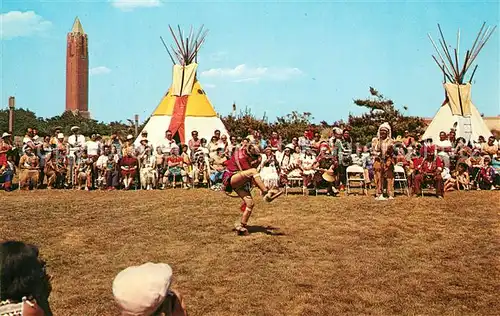 AK / Ansichtskarte Indianer_Native_American Indian Village Jones Beach State Park Long Island  