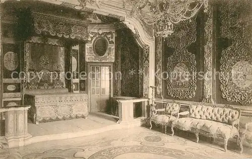 AK / Ansichtskarte Rastatt Schloss Favorite Schlafzimmer der Markgr?fin Rastatt