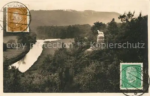 AK / Ansichtskarte Wuppertal R?denstein Bildhauer F. Otto Hoppe Wuppertal