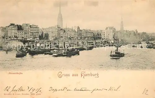 AK / Ansichtskarte Hamburg Binnenhafen  Hamburg