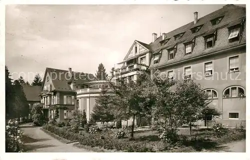 AK / Ansichtskarte Obersasbach Kurhaus Marienheim Erlenbad Obersasbach