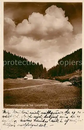 AK / Ansichtskarte Lenzkirch Schwendekapelle im Schwarzwald Lenzkirch