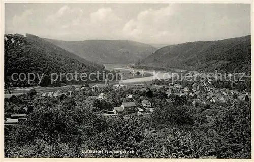 AK / Ansichtskarte Neckargerach Panorama Luftkurort Schwarzwald Neckargerach