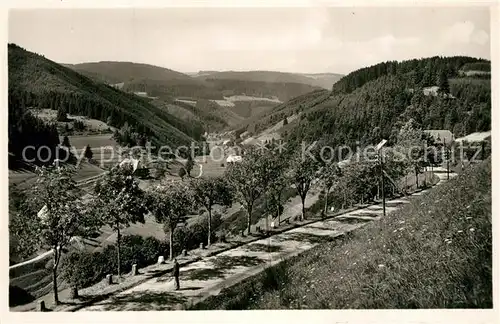 AK / Ansichtskarte Nussbach_Schwarzwald Panorama Blick ins Nussbachtal Nussbach Schwarzwald