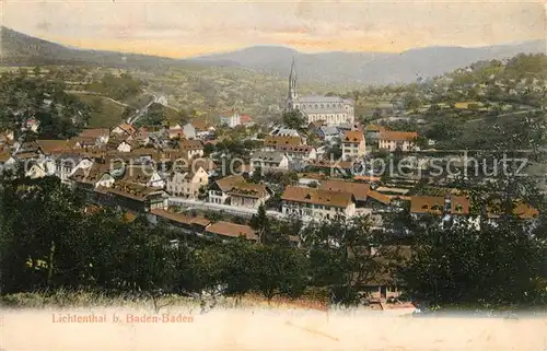 AK / Ansichtskarte Lichtental Gesamtansicht Lichtental