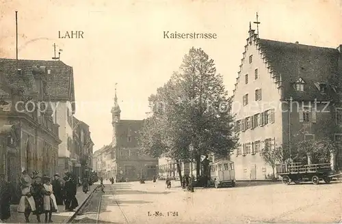AK / Ansichtskarte Lahr_Baden Kaiserstrasse Lahr_Baden