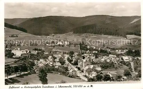 AK / Ansichtskarte Baiersbronn_Schwarzwald Panorama Luftkurort Baiersbronn Schwarzwald