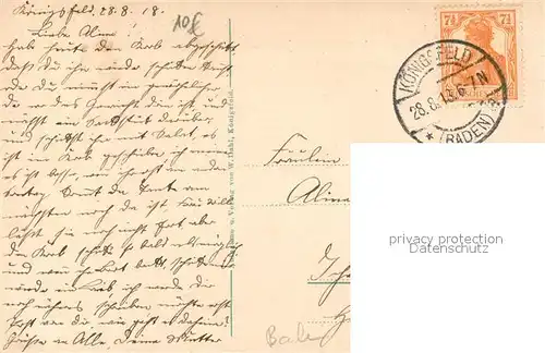 AK / Ansichtskarte Koenigsfeld_Schwarzwald Teilansicht Kurort im Schwarzwald Koenigsfeld Schwarzwald