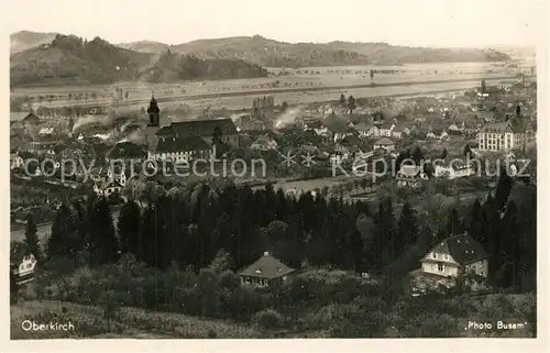 AK / Ansichtskarte Oberkirch_Baden Panorama Renchtal Schwarzwald Oberkirch_Baden