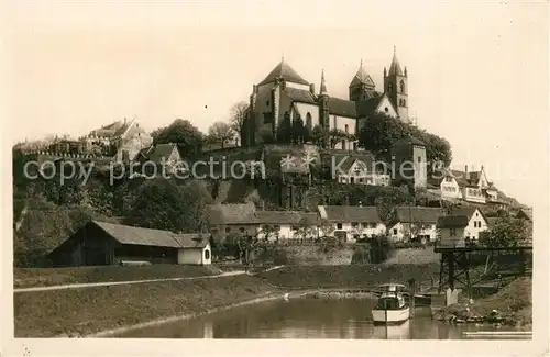 AK / Ansichtskarte Vieux_Brisach Altstadt mit Muenster Vieux Brisach