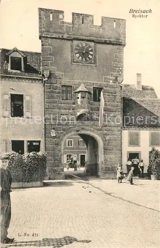 AK / Ansichtskarte Breisach_Rhein Altstadt Specktor Breisach Rhein