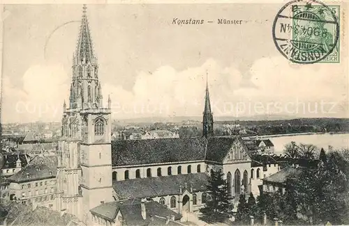 AK / Ansichtskarte Konstanz_Bodensee Muenster Konstanz_Bodensee