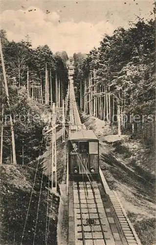 AK / Ansichtskarte Baden Baden Drahtseilbahn auf den Merkur Baden Baden