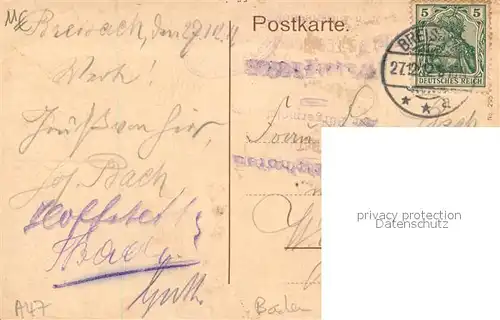 AK / Ansichtskarte Breisach_Rhein Rheinufer Schiffsbruecke Blick zum Muenster Breisach Rhein