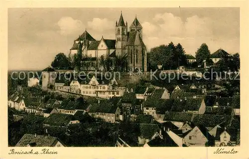 AK / Ansichtskarte Breisach_Rhein Altstadt Muenster Breisach Rhein