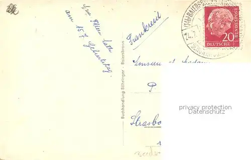 AK / Ansichtskarte Baiersbronn_Schwarzwald Teilansichten Landschaftspanorama Wasserfall Freibad Baiersbronn Schwarzwald