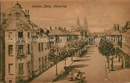 AK / Ansichtskarte Landau_Pfalz Kaiserring Landau Pfalz