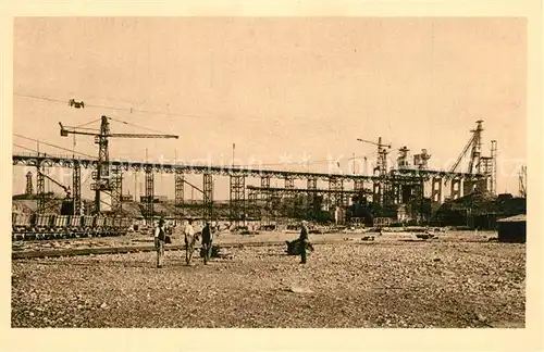 AK / Ansichtskarte Kembs_Elsass Usine vue d amont 1930 Kembs Elsass