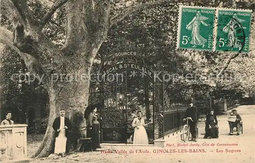 AK / Ansichtskarte Ginoles Les Sources Ginoles