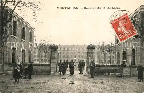 AK / Ansichtskarte Montauban Caserne du 11e de Ligne Montauban